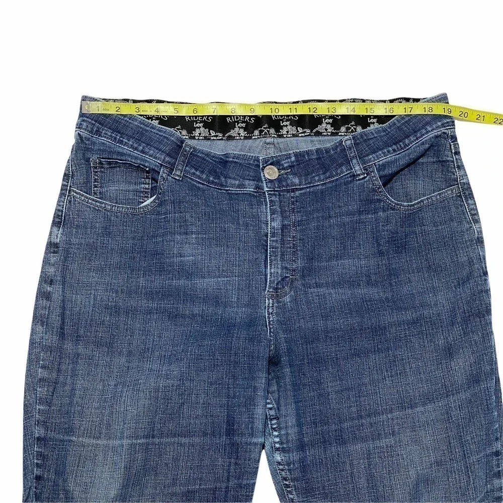 RIDERS By Lee Dark Wash Straight Leg Denim Jeans